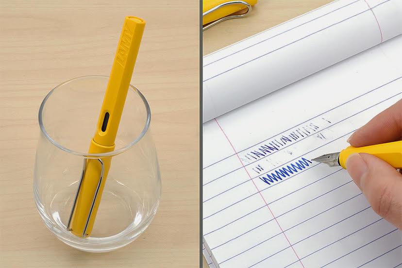 با خودنویس جدیدم چه کاری نیاز است که انجام بدهم؟